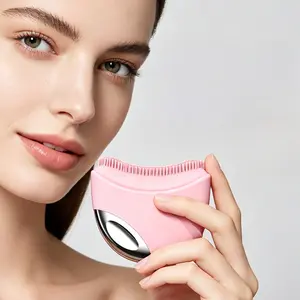 Warm Vibration Facial Gua Sha Device for Body Eye & Neck Care Massage Brush Beauty Facial Contour Brush