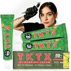 Experience Painless Tattoos & Beauty Treatments with Green Edition Numbing Cream. Our 80% maximum strength fast-acting formula with lidocaine delivers long-lasting comfort. 3×10g tubes, ideal for professional artists and personal use.