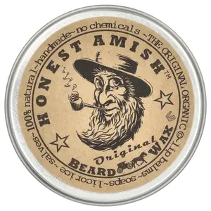 Honest Amish Original Beard Wax, 2 oz (60 ml) Honest Amish Original Beard Wax, 2 oz (60 ml)