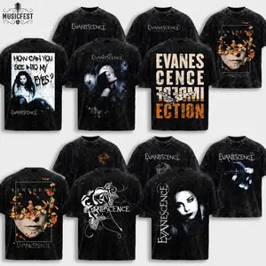 [Collection] Retro New EVANESCENCE Band T-Shirt , EVANESCENCE T-shirt , Rock Band Shirt, Retro Music Tee, Rock Music Lover Shirt, Vintage Band Shirts Casual Fabric Fit Top , Top Men's and Women's Clothing outdoorfun Oversized