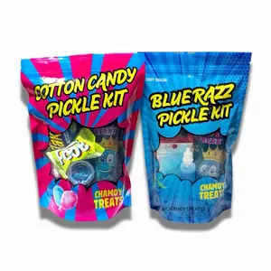 Blue Razz and Cotton Candy Flavored Combo Pack (Snack Bundle)