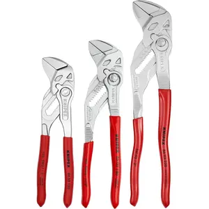 9K 00 80 45 US Pliers Wrench Set, 6"/7"/10", 3-Piece