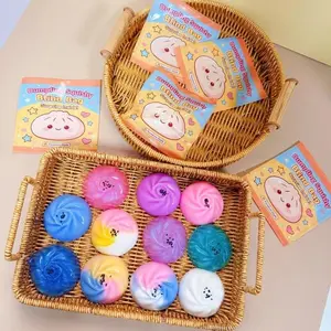 Dumpling Squishy Mystery Dumpling Mysteries Dumplings Random Squishy Balls Fidget Toys Stress Releasing Squishy Gifts