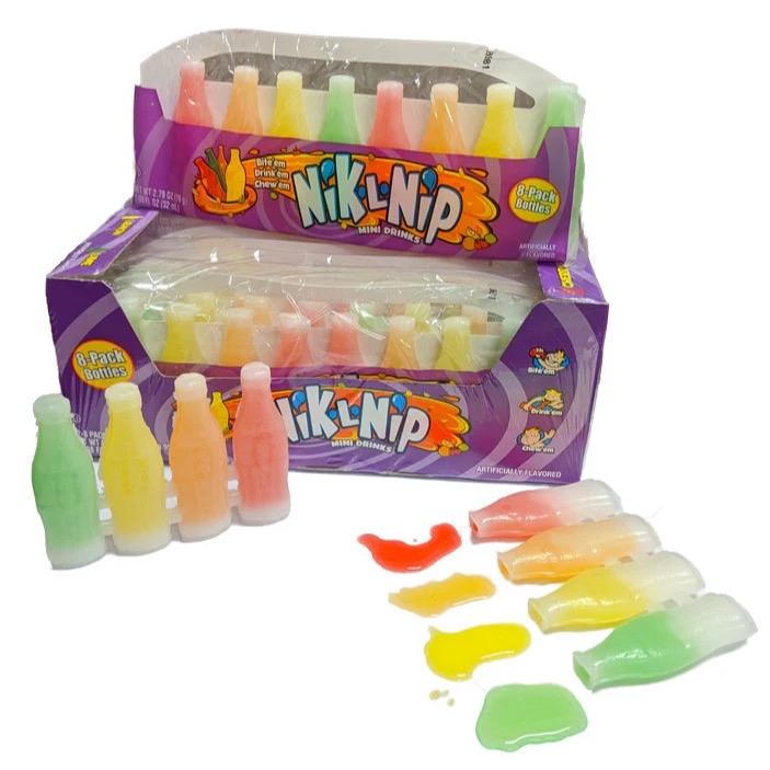 Nik L Nip Candy - Assorted Colorful Candy - Fruity Snack - Ideal for Sweet Treats - Bonbon