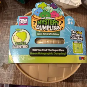 Rms crazy fun Squishy Dumpling Green Holographic series Apple scented