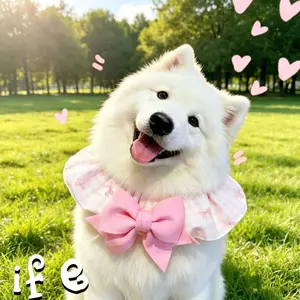 Specialized bibs for cats and dogs, large dog Golden Retriever neckerchiefs, bibs, scarf bows, collars, decorative accessories