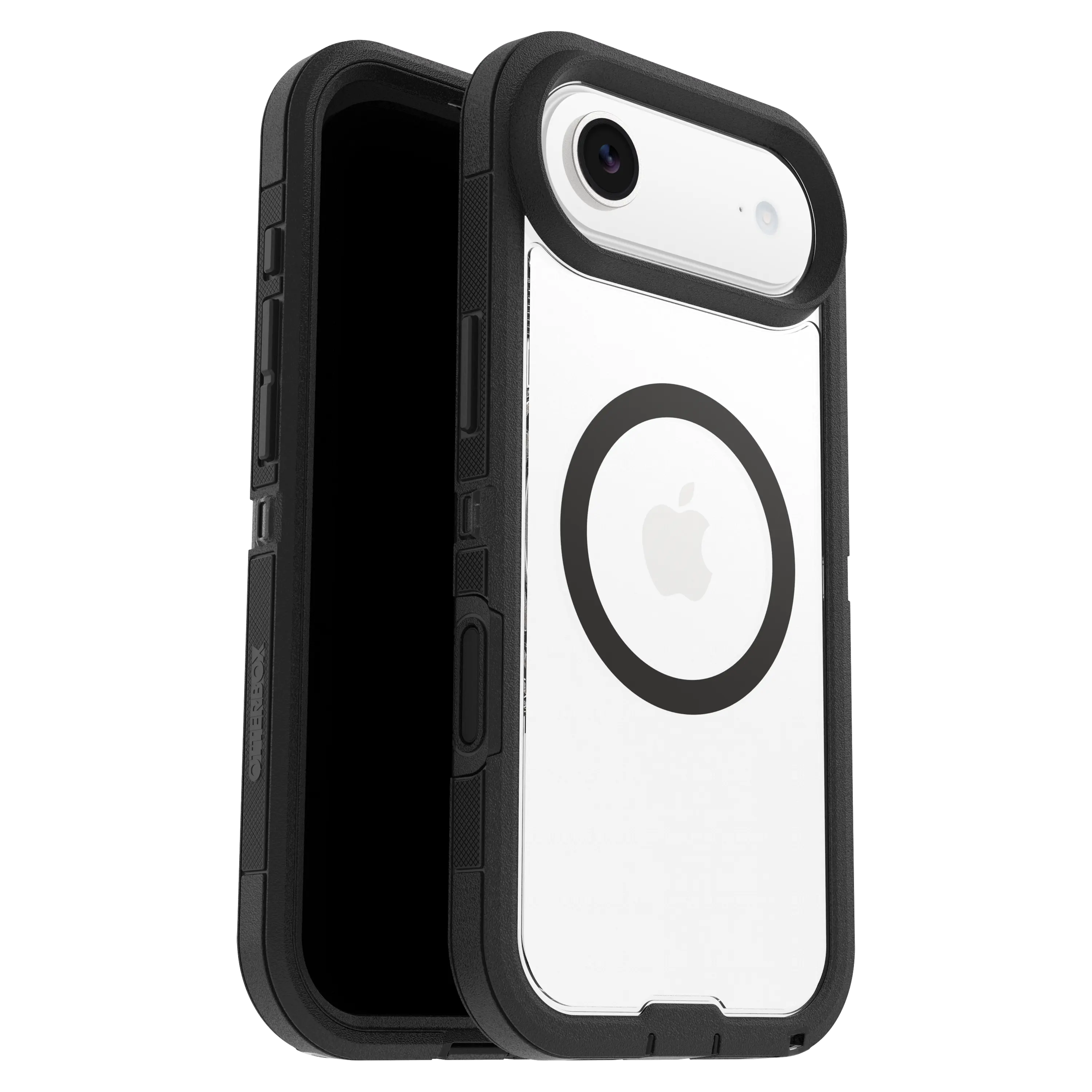 OtterBox Defender XT Pro Clear MagSafe Case with Camera Control for Apple iPhone Air - Dark Side