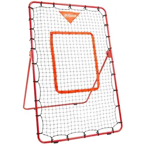 GoSports 6 ft x 3.5 ft Baseball & Softball Pitching and Fielding Rebounder - Adjustable Angle Pitch Back Net