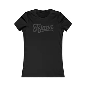 Tejana script tee | T-Shirt, Texas silhouette back