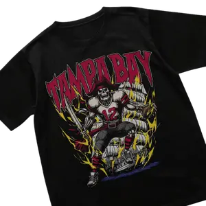 Tampa Bay Football Vintage Tee, Football Team Shirt, Buccaneers Skeleton Shirt, Football Shirt, Vintage Graphic Tee, Unisex T-Shirt, Gift For Men, Top Menswear Streetwear