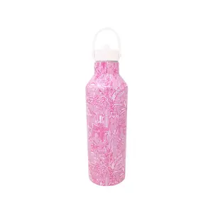 Lilly Pulitzer Stainless Steel Water Bottle, Palm Beach Playground