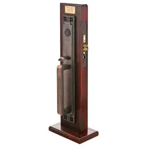 Emtek F13334950HTRH Entryset , F13 , Craftsman Full Length Mortise , 2-1/2 Backset , Hampton Knob , RH