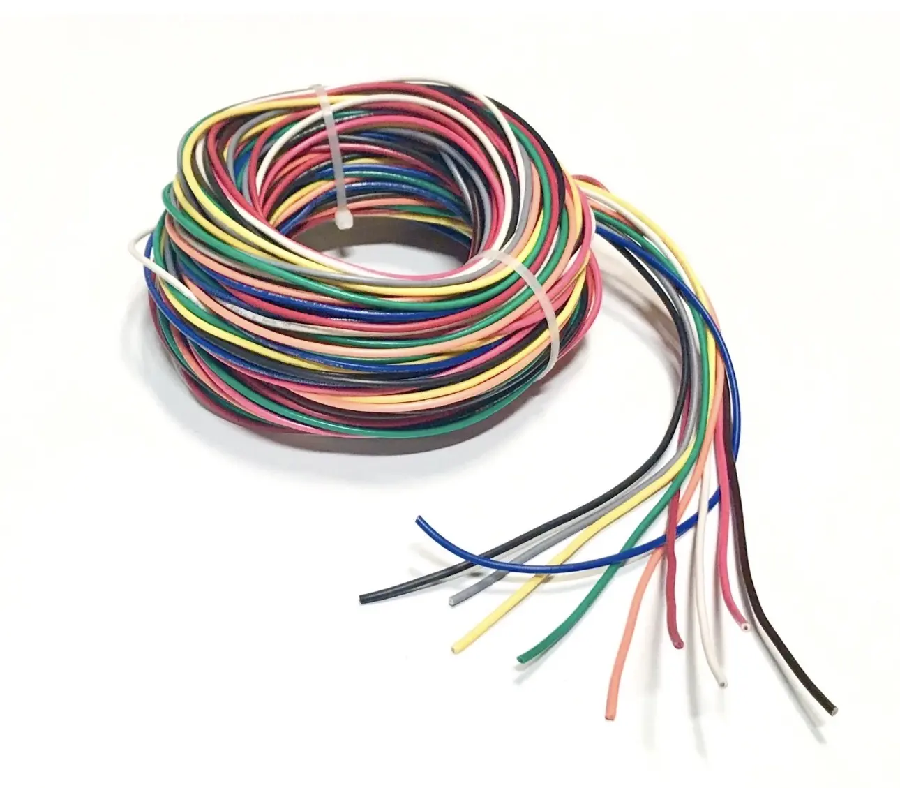 18 AWG GAUGE WIRE 10C EA PRIMARY STRANDED COPPER POWER REMOTE CABLE Awg Wires Flexible Wire