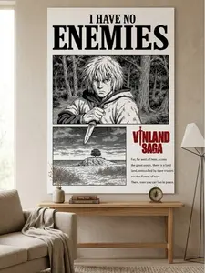 Vinland Saga Anime Poster Wall Art — A Birthday Gift for Anime Fans & Wall Decor