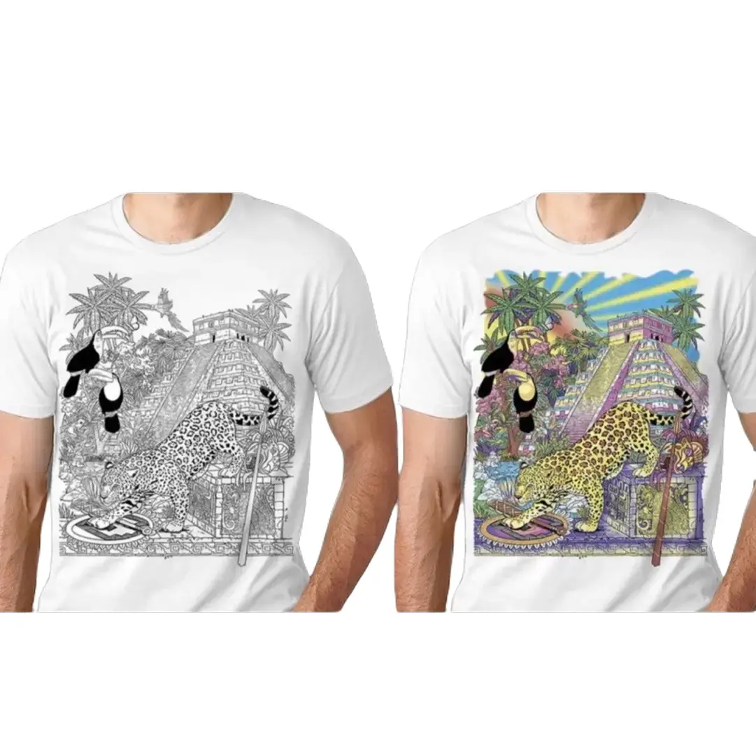 Paisaje jaguar T-shirts Menswear