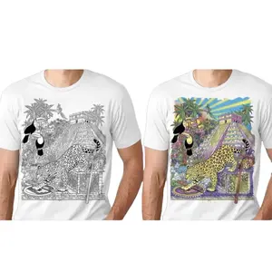 Paisaje jaguar T-shirts Menswear