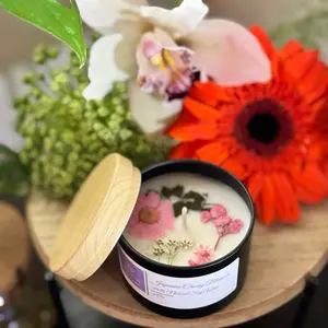 Japanese cherry blossom candle