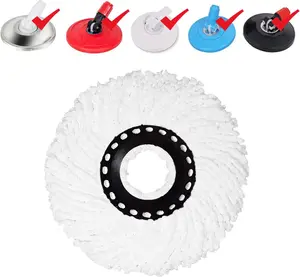 Spin Mop Replacement Head, Compatible with Most Mop Models (check your mop before ordering) microfiber mop replacement head