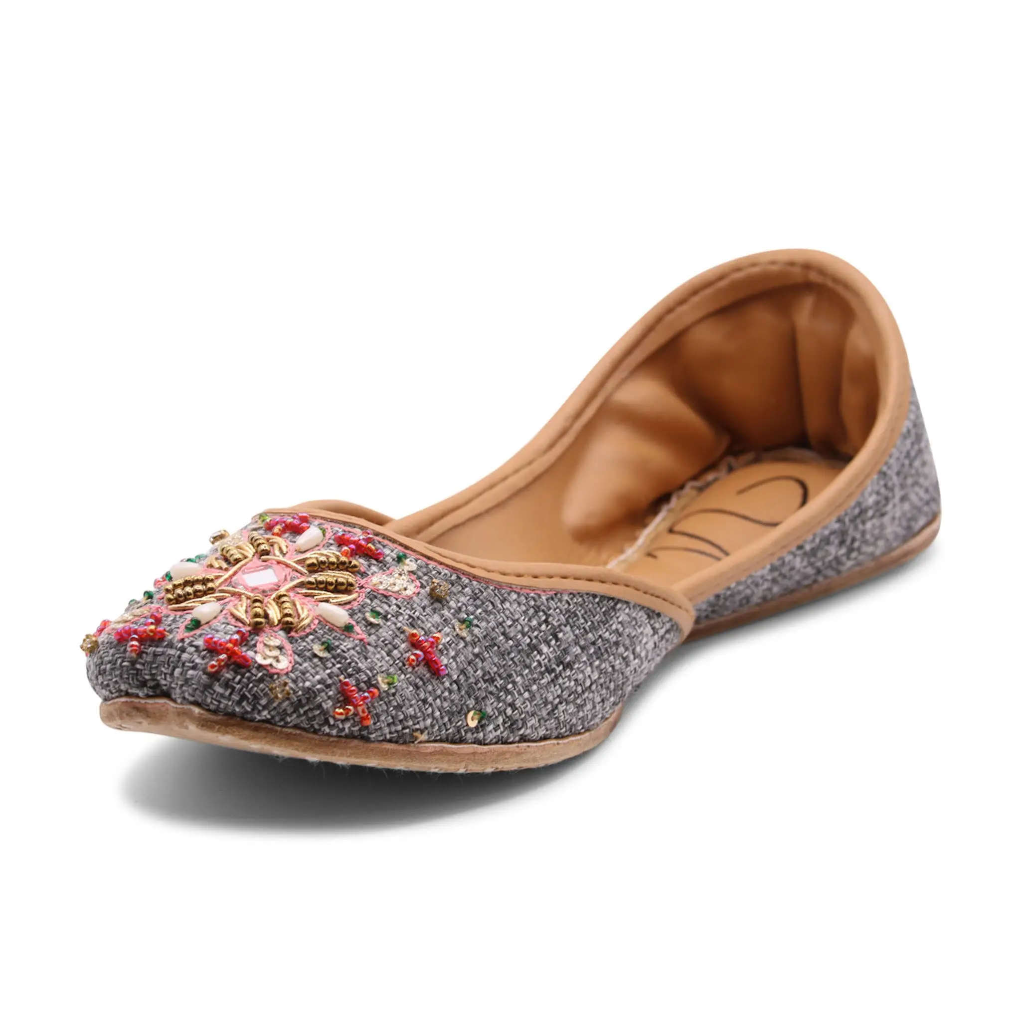 Ghazal - Punjabi Grey Jutti