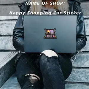 Interesting ADHD craftsman stickers, autism car stickers, suitable for any smooth surface such as laptops, cars, suitcases, bumpers, refrigerators, windows, toolboxes, motorcycles, etc.