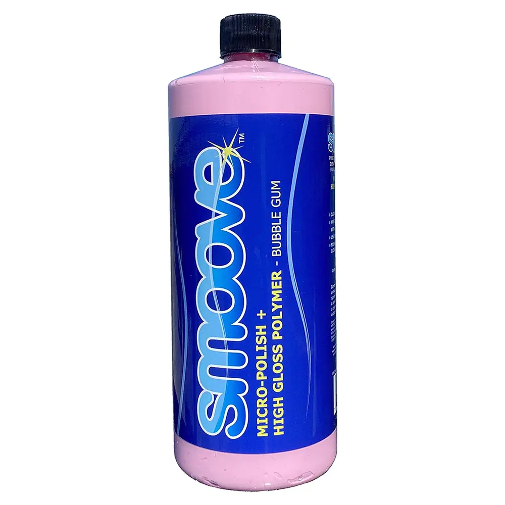 Smoove SMO009 Bubble Gum Micro Polish - High-Gloss Polymer, Extreme Durability, Removes Light Oxidation & Fine Swirls - 1 qt.