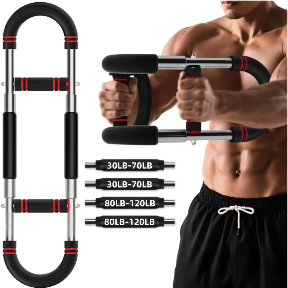 Upper Body Workout Machine Attachment - Fitness Strength Training Arm Accessory for Sports & Outdoor Use