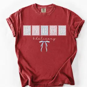 Comfort Colors Labor and Delivery Nurse Shirt, Labor and Delivery nurse shirts, L&D Nurse Gift, Labor Nurse Sweater, L and Dnurse Shirt