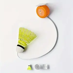 Badminton Training Equipment for Self Study with Trainer Kit Indoor Outdoor Use