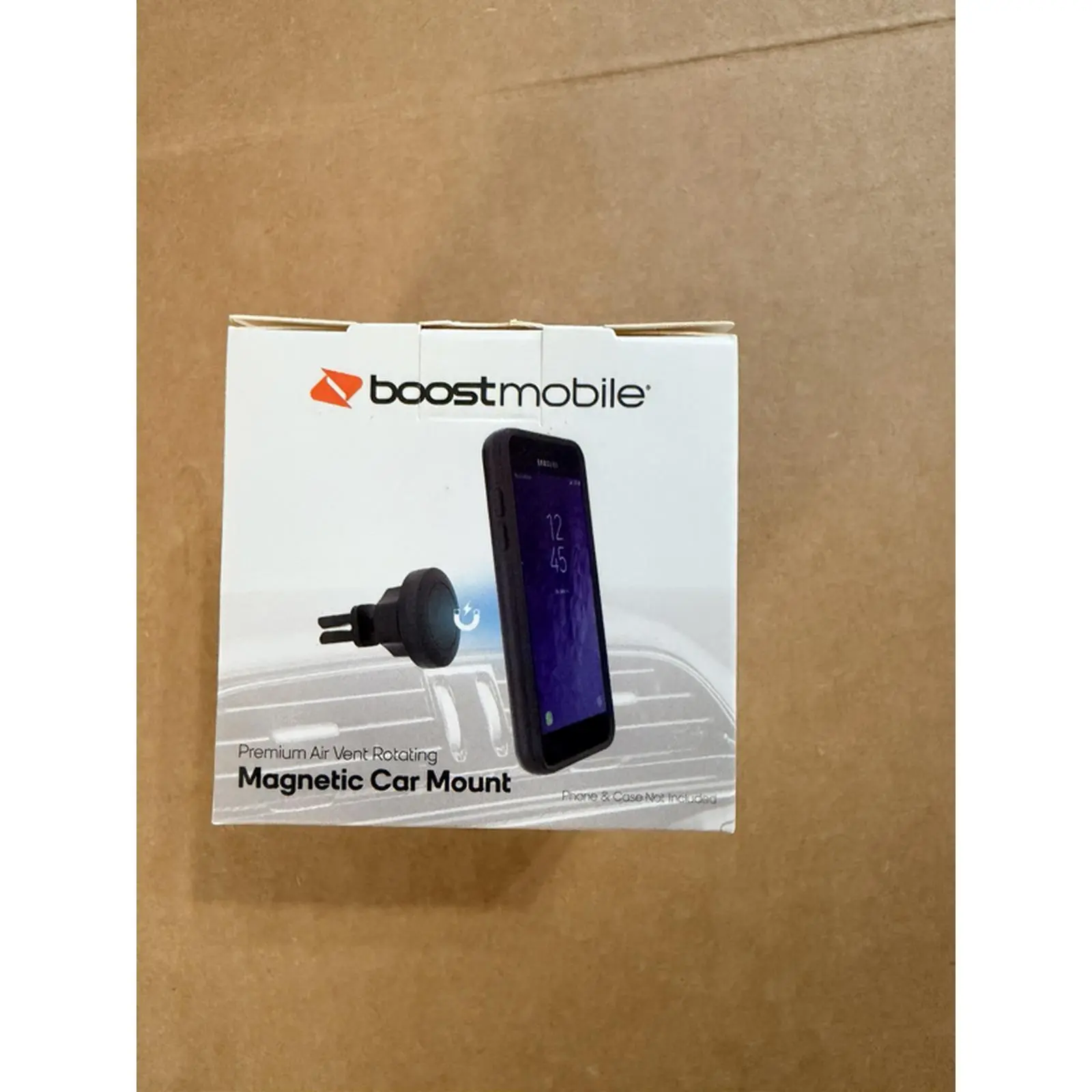 Boostmobile Premium Air Vent Rotating Magnetic Car Mount for Secure Smartphone Hold