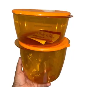 MICROWAVE CRYSTALWARE SET 2PCS