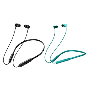Wireless Neckband Earphones, Bluetooth In-Ear Headphones, Noise Isolating & Sweatproof Earbuds with Control Buttons, for Sports, Running, Gym, Travel & Daily Use