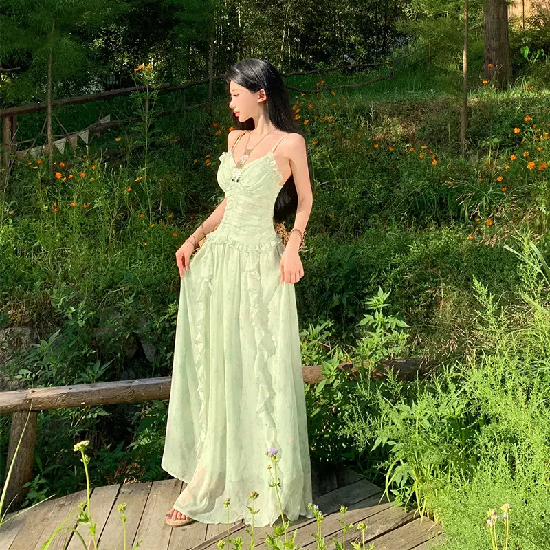 women mint green dress Free People Mint Embroidered Mini Dress main image 0