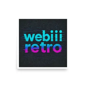 "webiii retro" Poster