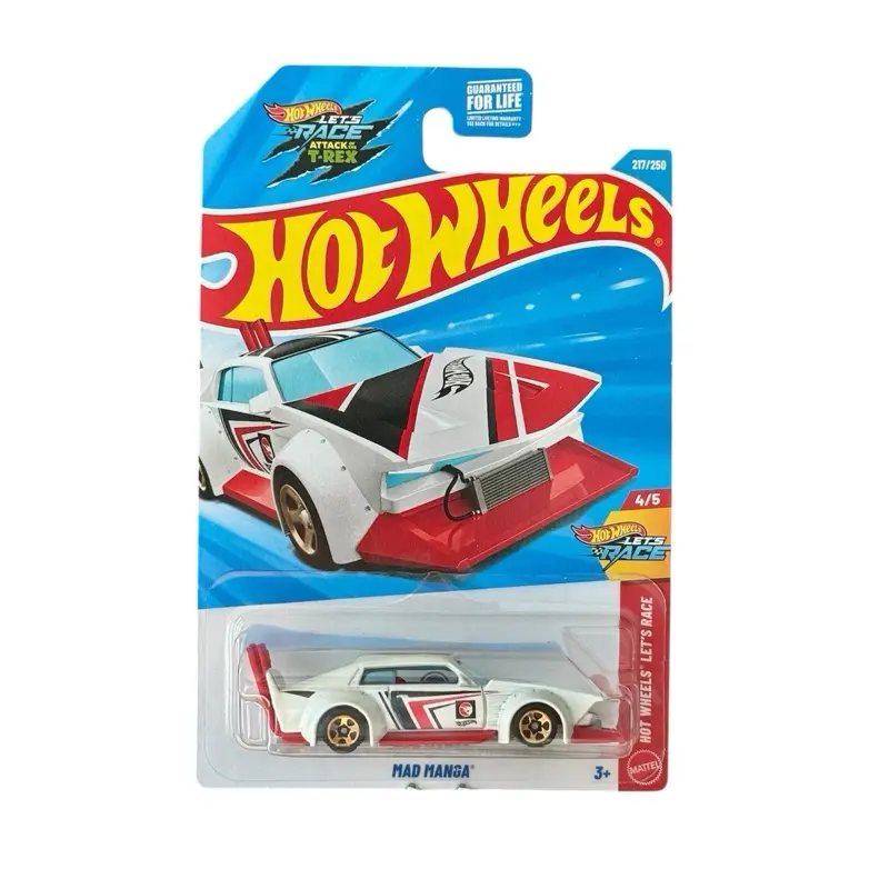Hot Wheels Treasure Hunt Mad Manga Toy Car, 1:64 Scale Diecast Metal Collectible Model Car
