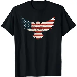 45 47 Vintage American Flag T-Shirt Vintage American Flag IDSX6 graphic  tees