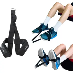 Flexor  Strap | for  Over  Workout  Machine Attachment | Reverse Squat Strap | Foot Strap