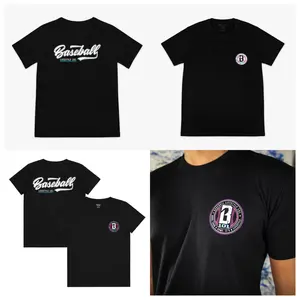 Baseball Lifestyle 101 Splatter Tee & Hoodie - Black/White vibes - Youth & Adult Sizes