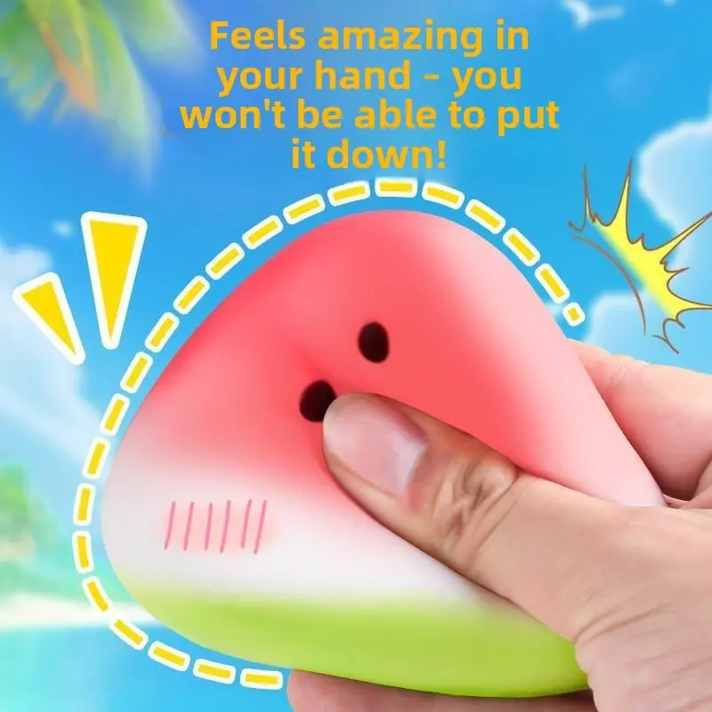 Watermelon Squishy Toy, Pack of 2