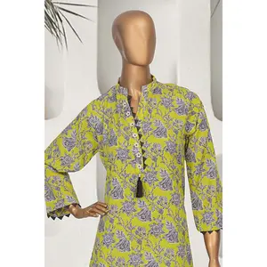 Spring Meadow Geometric Khaddar Co-Ords Set