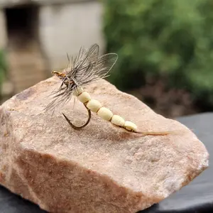 Mayfly, a lure for fly fishing, artificial bait, fly hook, fly bait, and bionic bait.