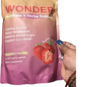 Wonder Activate plus Yerba Support Drink Power - Natural Energy Boost with Yerba Formula for Daily Fitness & Healthcare - Vitamin Bathroom