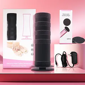 Electric Foot File, 1 Count Rechargeable Foot Callus Remover for Hard Cracked Skin, Foot File Tool, Professional Pedicure Tool for Home & Salon Use, Body Care Sets