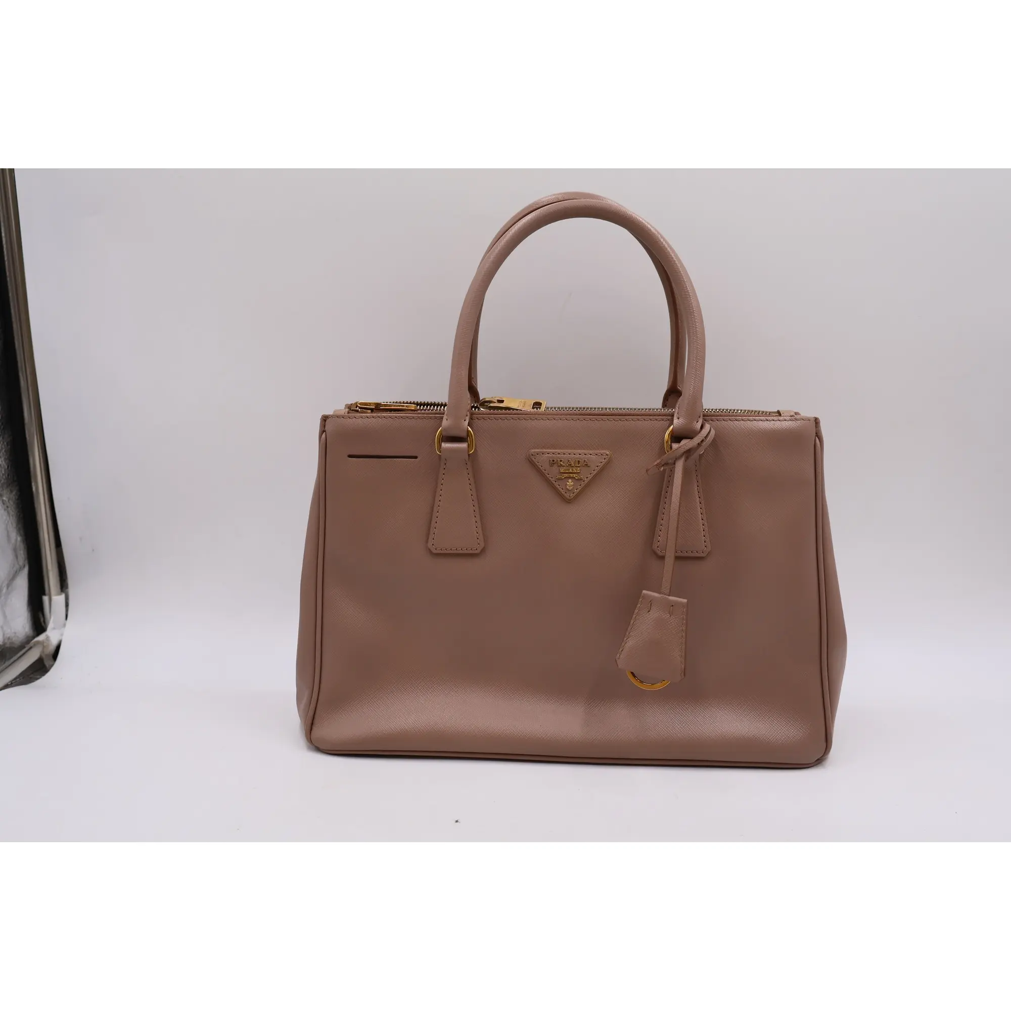 Pre-owned PRADA leather Tote Bags Saffiano Galleria Tote Bag (LX1578)