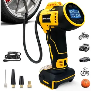 Tire Inflator Cordless for Dewalt MAX 20V Battery [Tool Only], 160PSI Portable Air Compressor with Pressure Gauge, Auto-Shutoff & Fast Inflation, Portable Air Pump for Car, Motorcycle, Bike, Ball