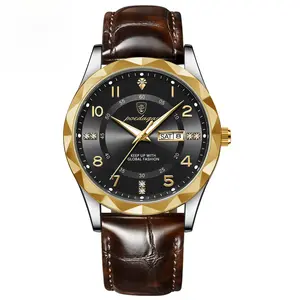 Swiss brand belt style men's watch waterproof luminous quartz watch
