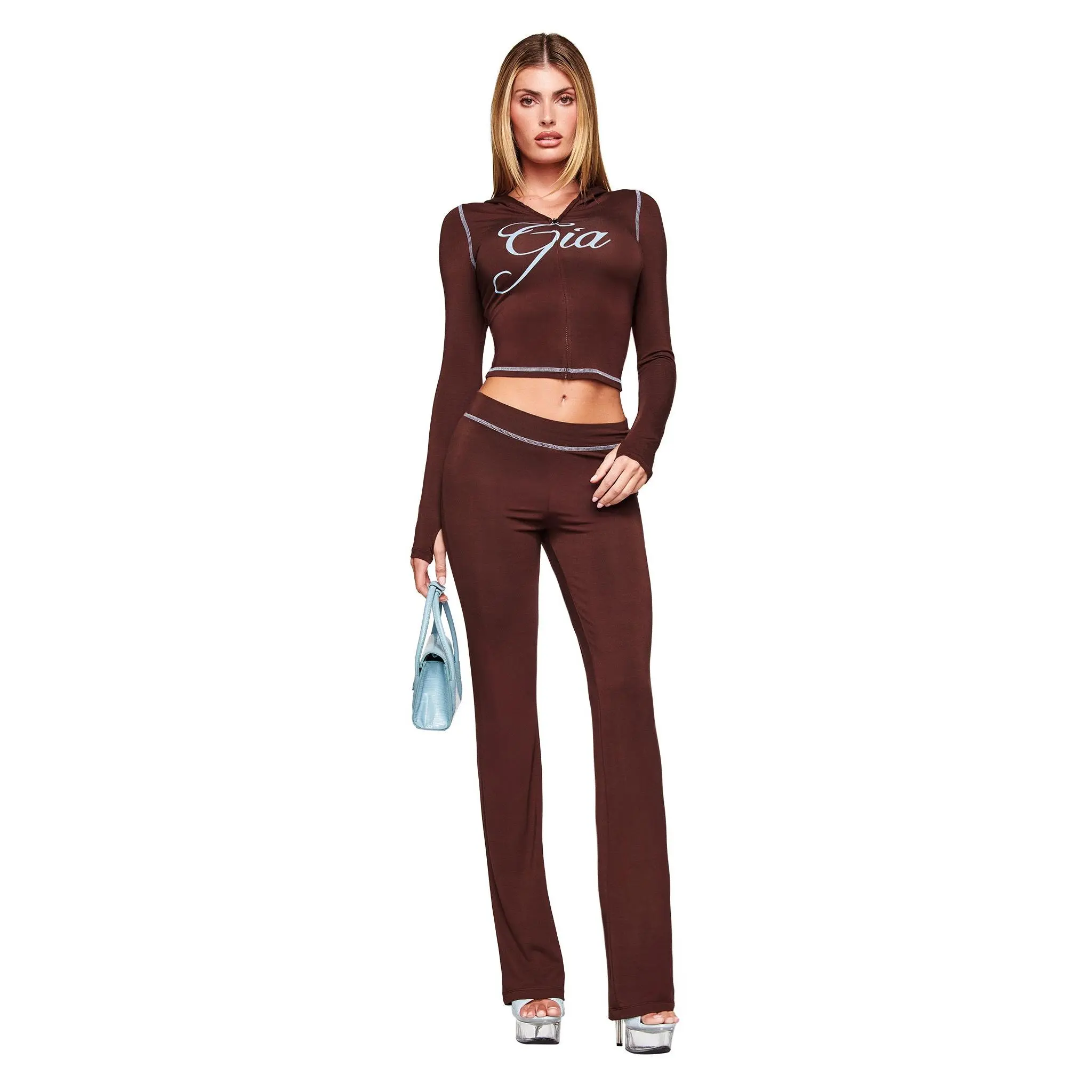 BLARE HOODIE - BROWN