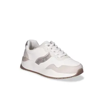 Time and Tru Women’s Chunky Jogger Sneakers - Sizes 6 to 11 Available, White Color, Sports Shoes - Runner