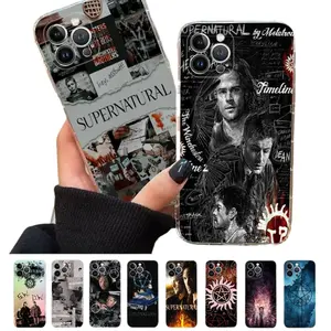 Supernatural TV Hot Phone Cases For iPhone 17 Promax Pro Air 16 15 14 13 Transparent Protective Cover Protection