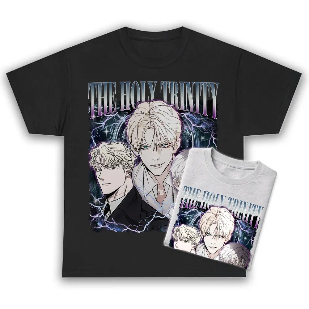 The Holy Trinity Shirt, Zhenya Ilay Caesar Manhwa BL Comic Novels T-shirt Sweatshirt Hoodie Gift For Fan Fabric Top