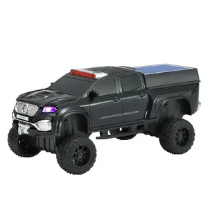 WSTER WS-697 Solar-Powered Car Model Bluetooth Speaker with Multi-Function Bluetooth Playback, Selfie Capture, Calls, TF Card Reader, USB Drive Reader, FM Radio, TWS Charging Indicator, and Solar Charging